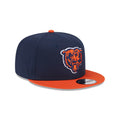 Chicago Bears New Era 9FIFTY Two Toned EG Snapback Hat product image 1, provided for visual reference and product detail