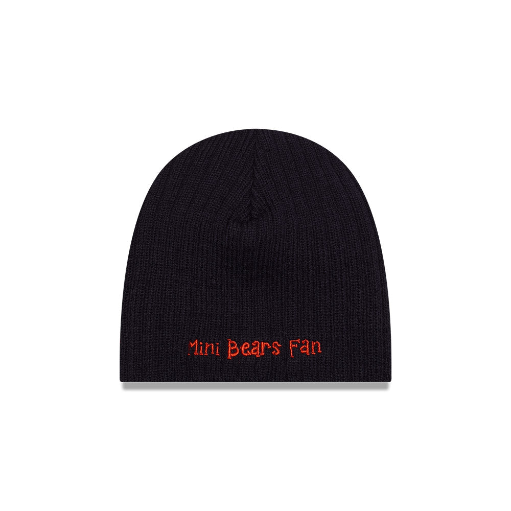 Chicago Bears New Era Infant Navy Knit Beanie product image 2, provided for visual reference and product detail review