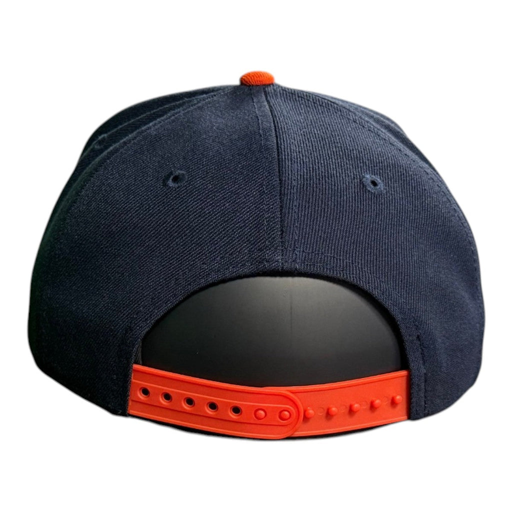 Chicago Bears New Era Navy/Orange 9FORTY A-Frame Adjustable Hat product image 7, provided for visual reference and product