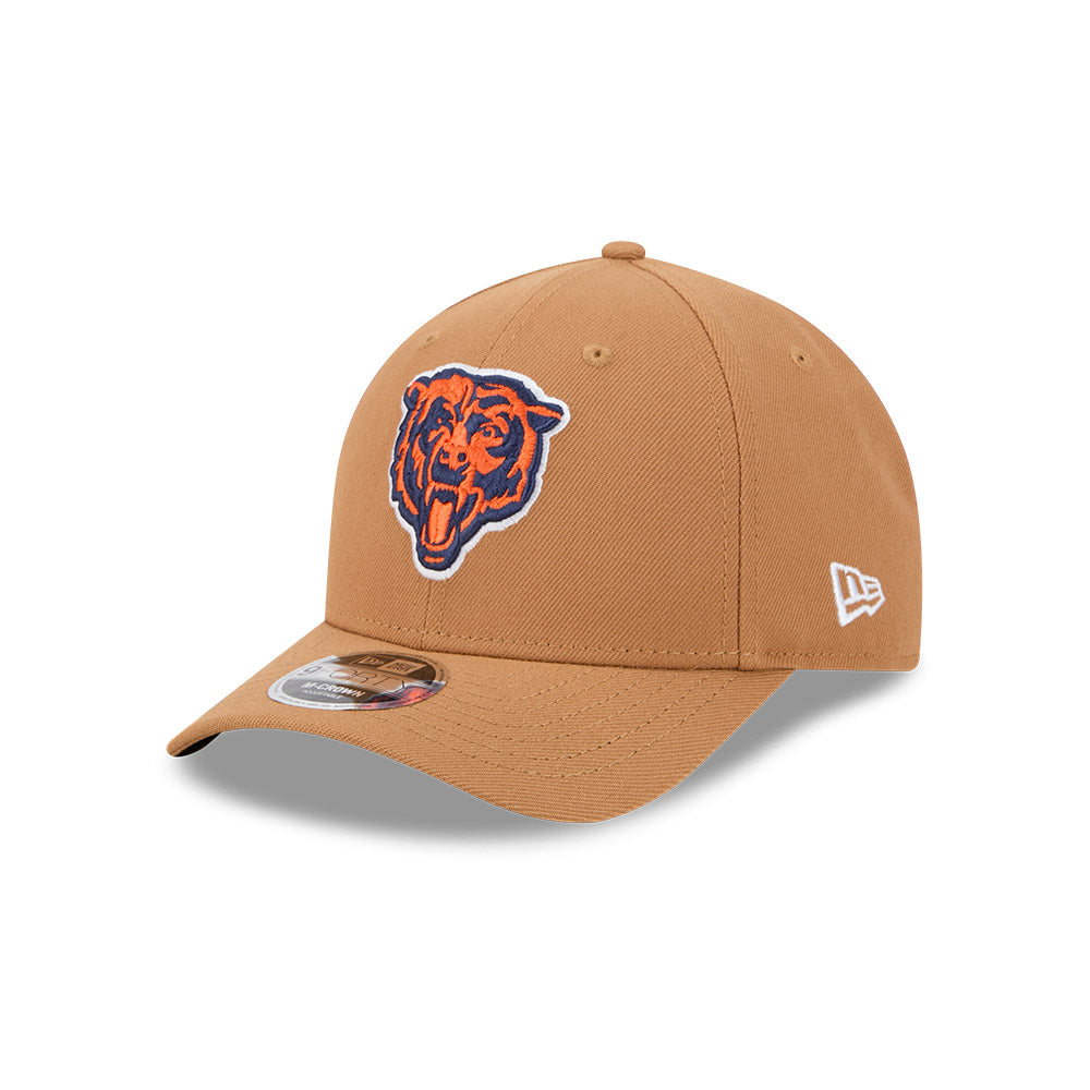 Chicago Bears New Era Tan 9FORTY M-Crown Adjustable Hat product image 3, provided for visual reference and product detail