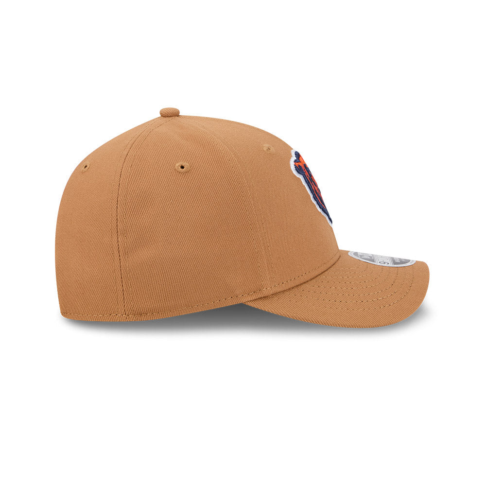 Chicago Bears New Era Tan 9FORTY M-Crown Adjustable Hat product image 4, provided for visual reference and product detail