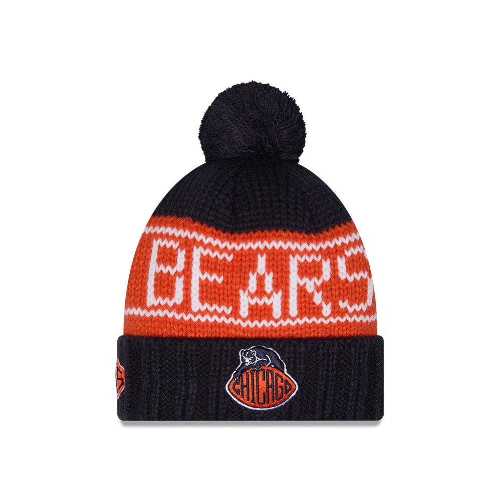 Chicago Bears New Era Women Rivalry Knit Hat product image 1, provided for visual reference and product detail review