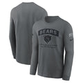 Chicago Bears Nike 2026 Salute To Service Sideline Long Sleeve T-Shirt product image 1, provided for visual reference and