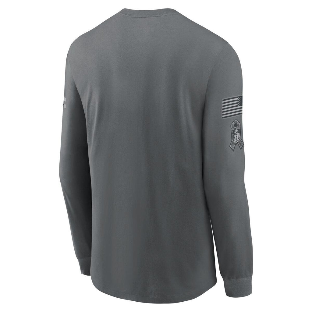 Chicago Bears Nike 2026 Salute To Service Sideline Long Sleeve T-Shirt product image 2, provided for visual reference and