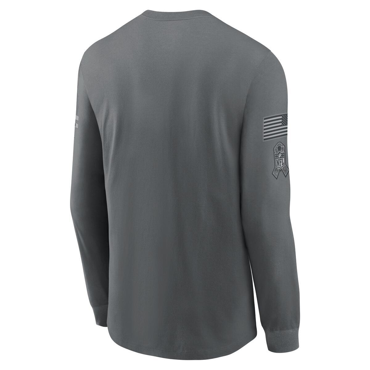 Chicago Bears Nike 2026 Salute To Service Sideline Long Sleeve T-Shirt product image 2, provided for visual reference and