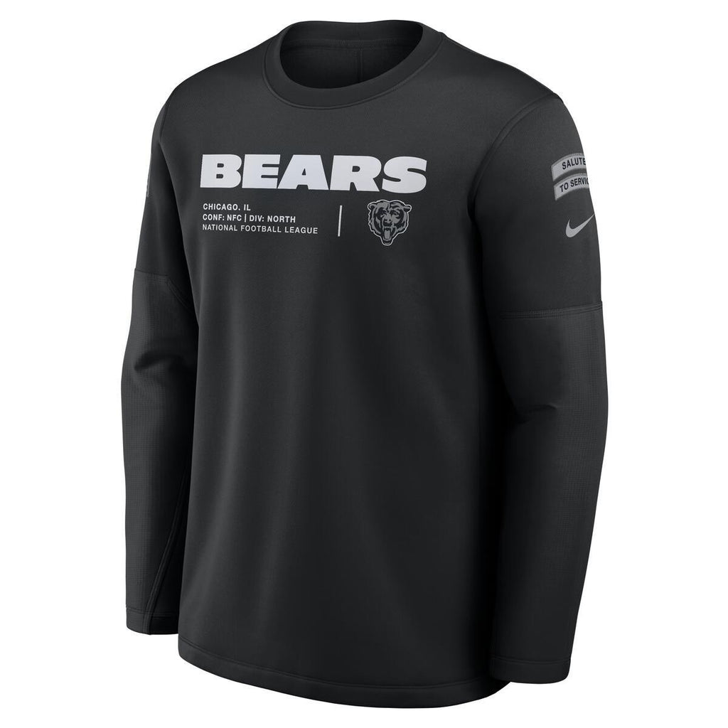Chicago Bears Nike Men 2026 Salute To Service Crewneck Sweatshirt product image 2, provided for visual reference and product