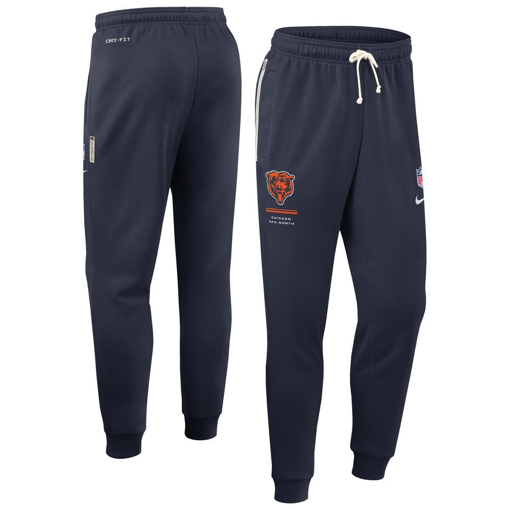 Chicago Bears Nike Men Navy Taper Pants product image 1, provided for visual reference and product detail review