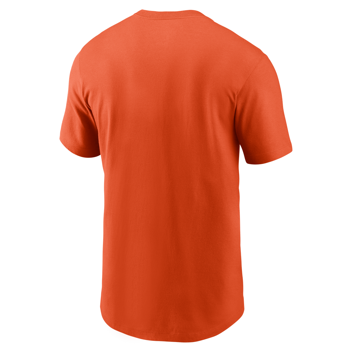 Chicago Bears Nike Men Orange Essential Logo Cotton T-Shirt product image 2, provided for visual reference and product