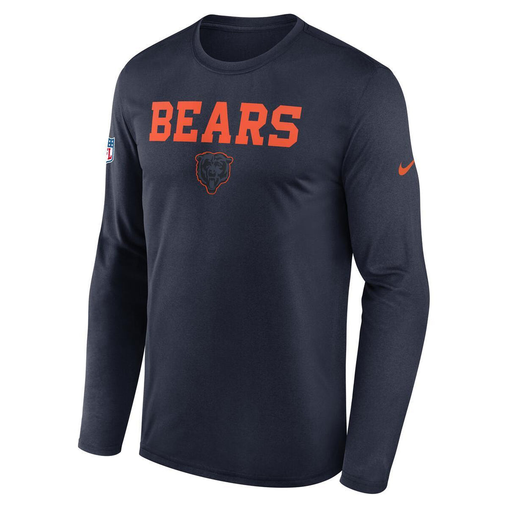Chicago Bears Nike Men Rivalry 2026 Sideline Legend Long Sleeve T-Shirt product image 2, provided for visual reference and