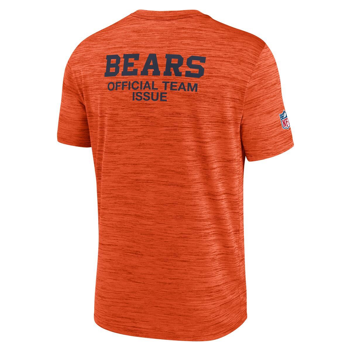 Chicago Bears Nike Men Rivalry 2026 Sideline Velocity T-Shirt product image 3, provided for visual reference and product