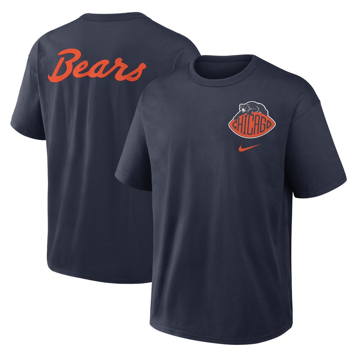 Chicago Bears Nike Men Rivalry Max 90 T-Shirt product image 1, provided for visual reference and product detail review