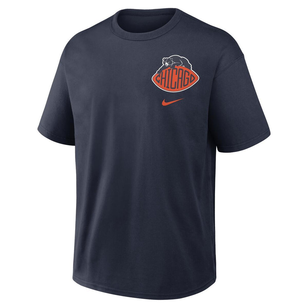 Chicago Bears Nike Men Rivalry Max 90 T-Shirt product image 2, provided for visual reference and product detail review
