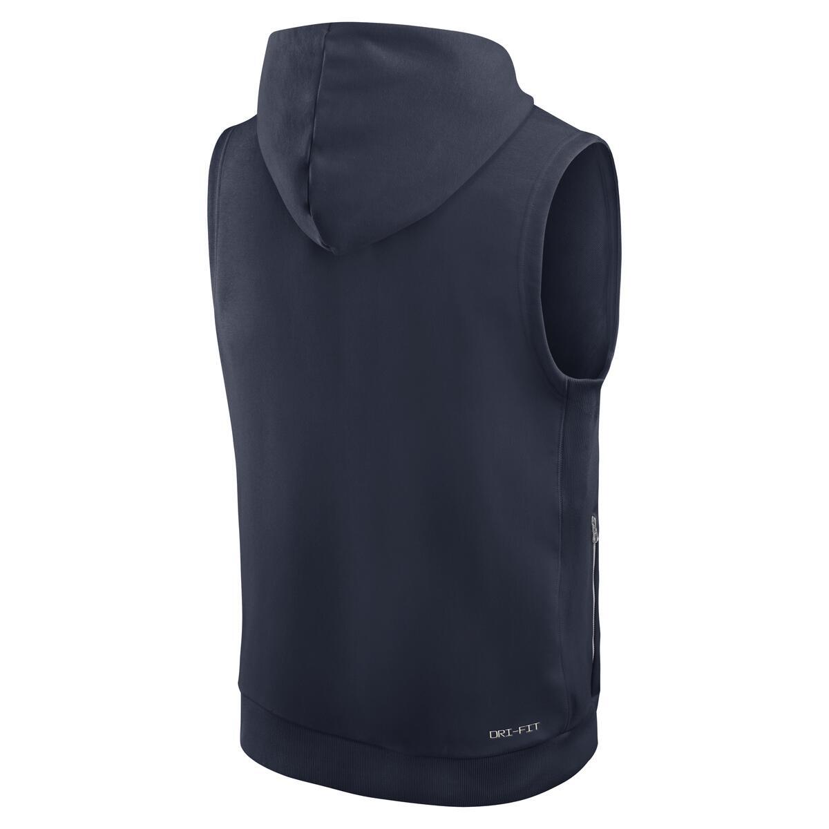 Chicago Bears Nike Men Rivalry Sideline 2026 No Sleeve Hoodie product image 3, provided for visual reference and product