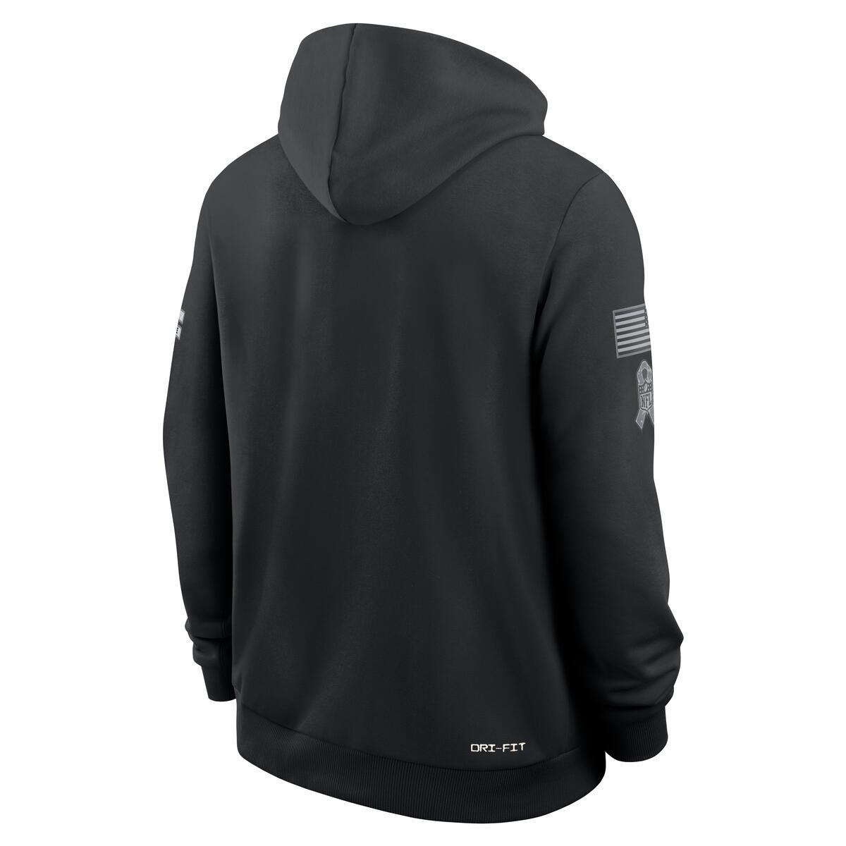 Chicago Bears Nike Men Salute To Service 2026 Sideline Hoodie product image 2, provided for visual reference and product