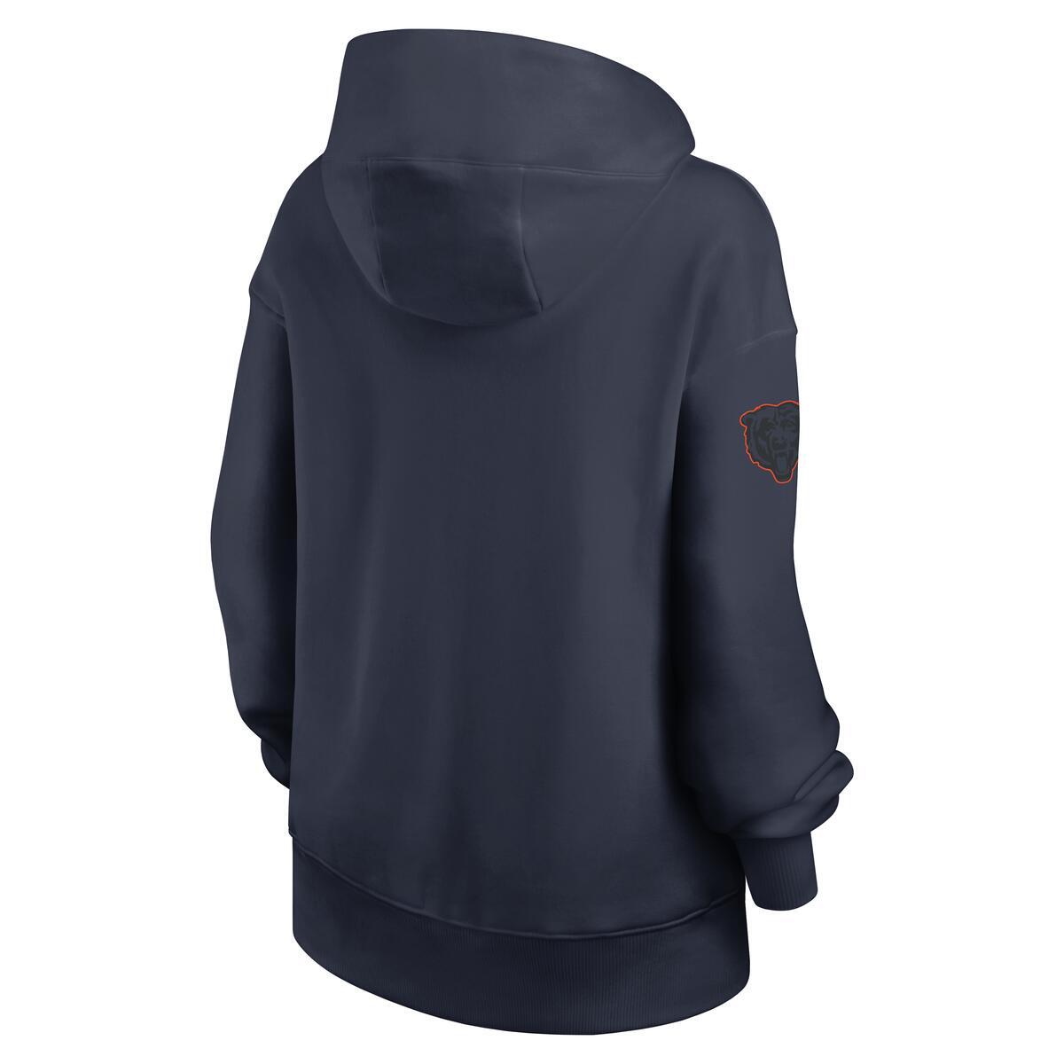 Chicago Bears Nike Women Rivalry Phoenix Hoodie product image 3, provided for visual reference and product detail review