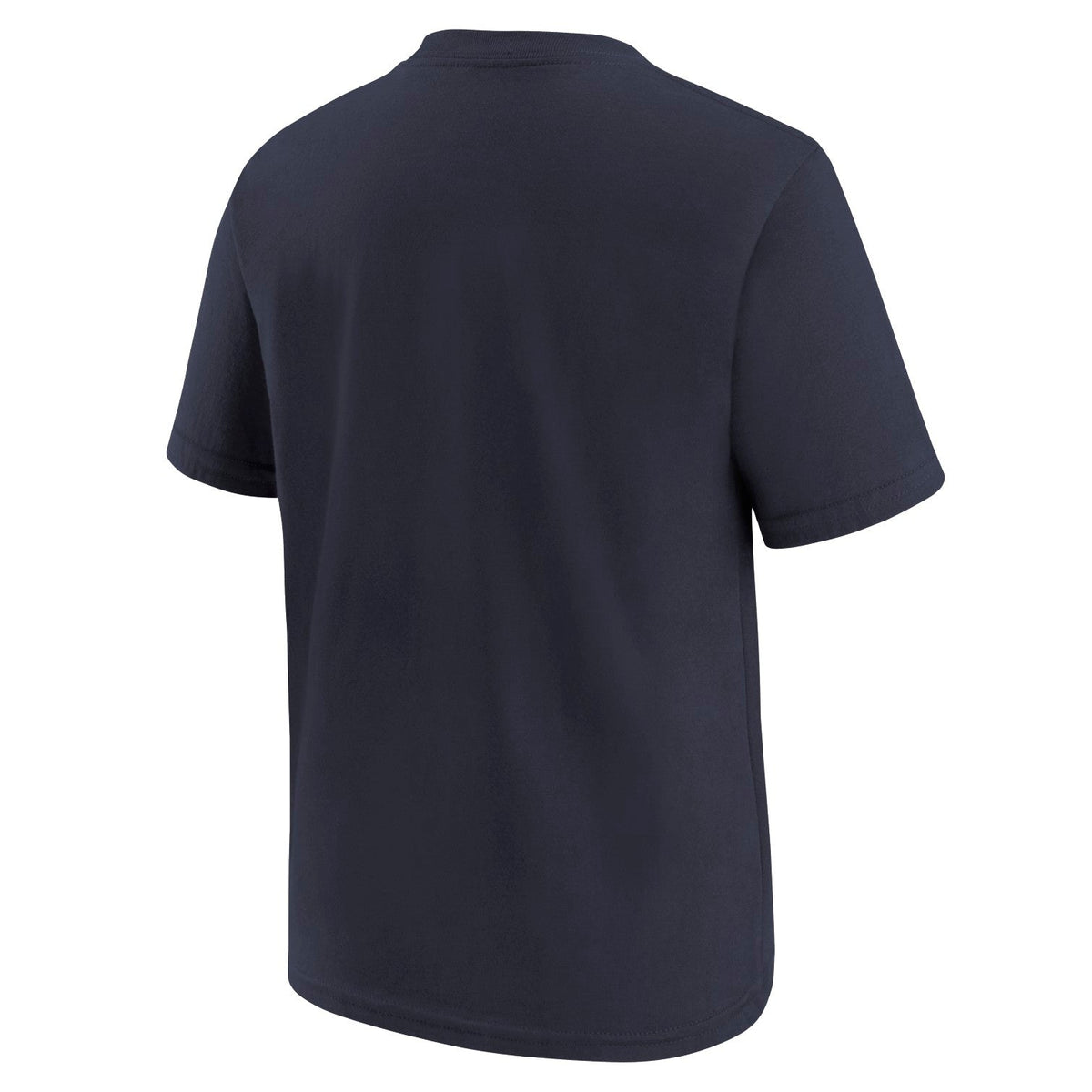 Chicago Bears Nike Youth Navy Stripe Helmet T-Shirt product image 3, provided for visual reference and product detail review