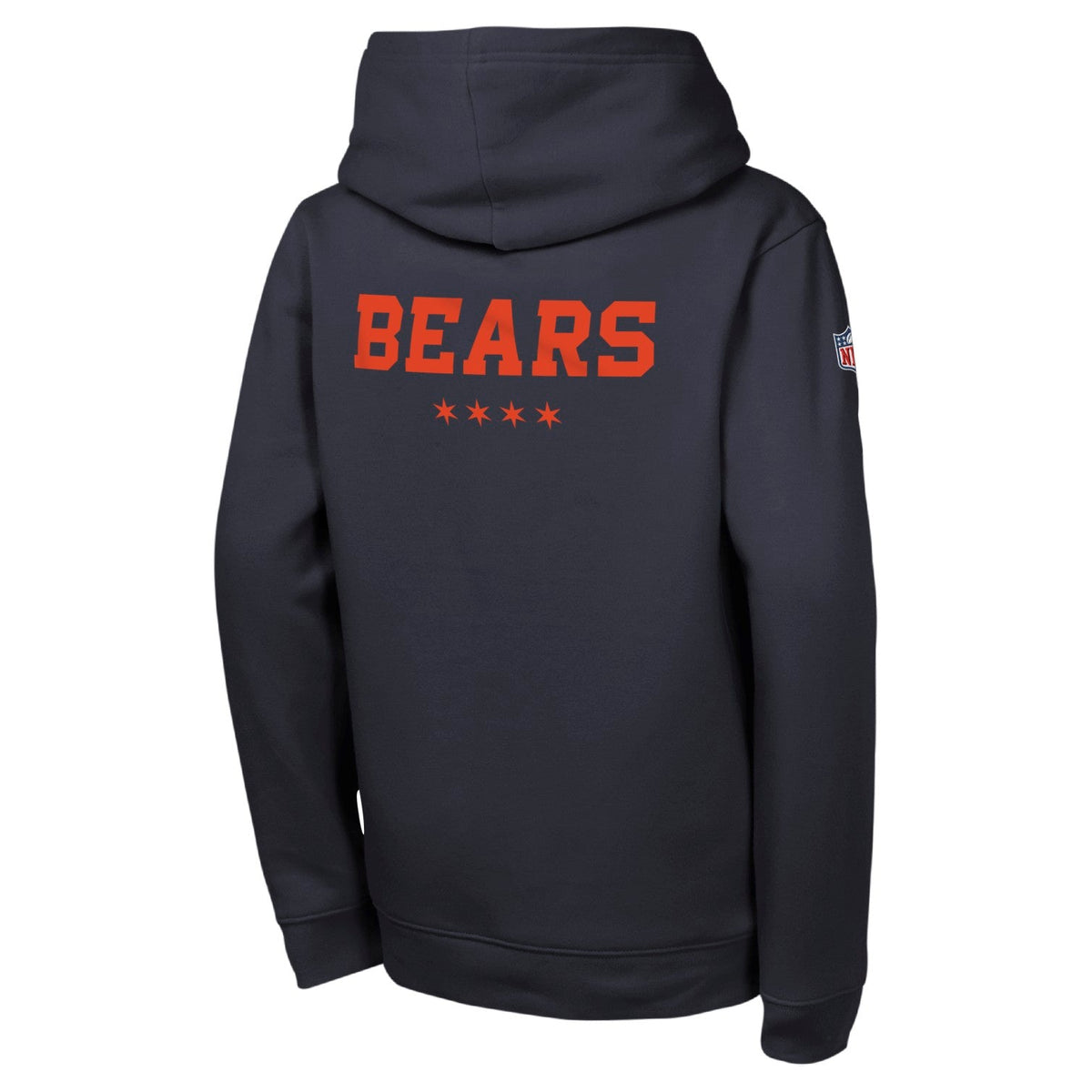 Chicago Bears Nike Youth Rivalry Hoodie product image 3, provided for visual reference and product detail review