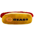 Chicago Bears Pet Toy Hot Dog product image 1, provided for visual reference and product detail review