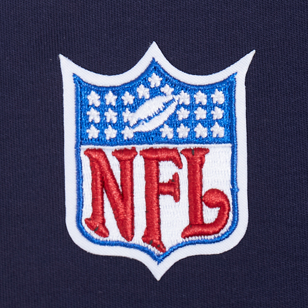 Chicago Bears Pro Standard Navy Retro Classic T-Shirt V2 product image 5, provided for visual reference and product detail