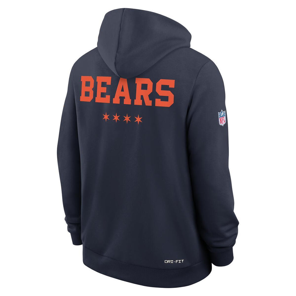 Chicago Bears Rivalry Nike Men Sideline 2026 Hoodie product image 3, provided for visual reference and product detail review