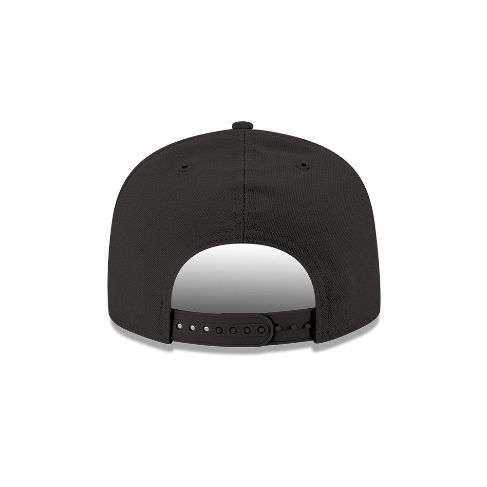 Chicago Bears Script B New Era 9FIFTY Black Snapback Hat product image 4, provided for visual reference and product detail