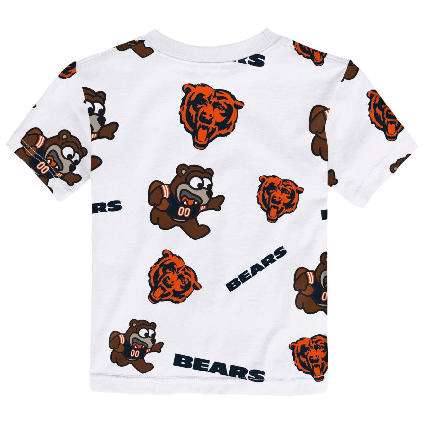 Chicago Bears Toddler Mascot Play T-Shirt product image 3, provided for visual reference and product detail review