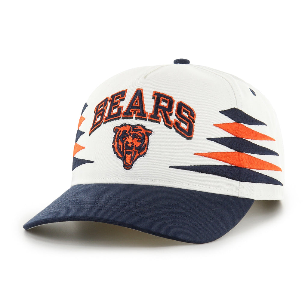 Chicago Bears White Diamond Cut '47 Hitch Adjustable Hat product image 1, provided for visual reference and product detail