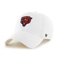 Chicago Bears White '47 Clean Up Adjustable Hat product image 1, provided for visual reference and product detail review