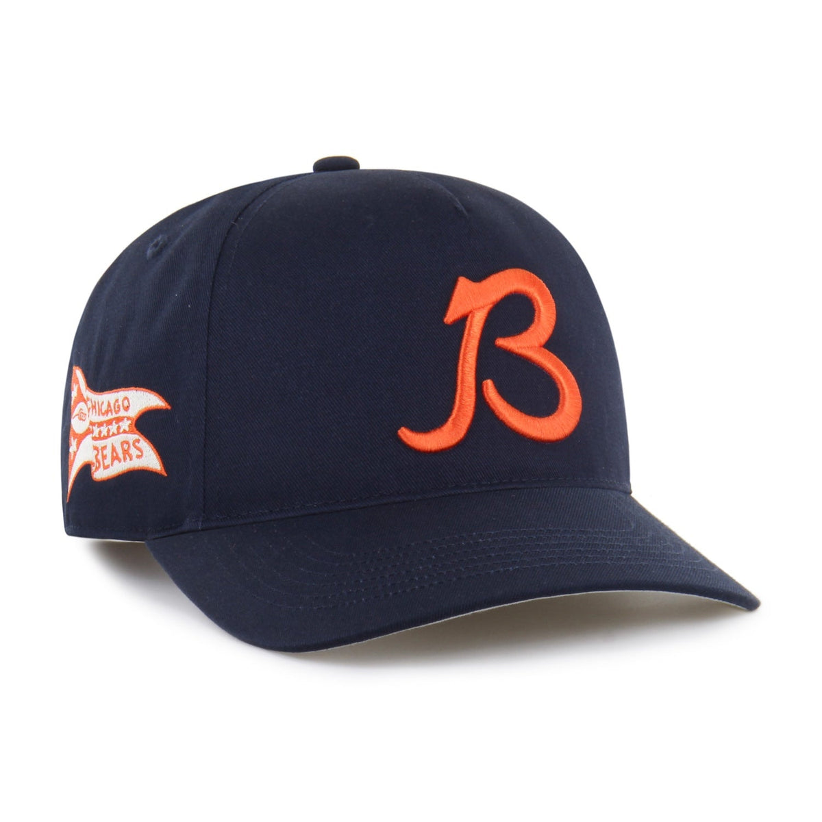 Chicago Bears '47 B Navyv Sure Shot Hitch Adjustable Hat product image 2, provided for visual reference and product detail