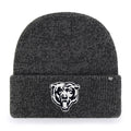 Chicago Bears '47 Black Brain Freeze Cuffed Knit Hat product image 1, provided for visual reference and product detail review