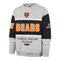 Chicago Bears '47 Blockfield Maximalist Crewneck Sweatshirt product image 1, provided for visual reference and product