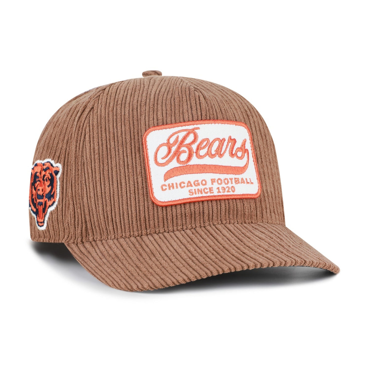 Chicago Bears '47 Corduroy Patch Hitch Adjustable Hat product image 1, provided for visual reference and product detail