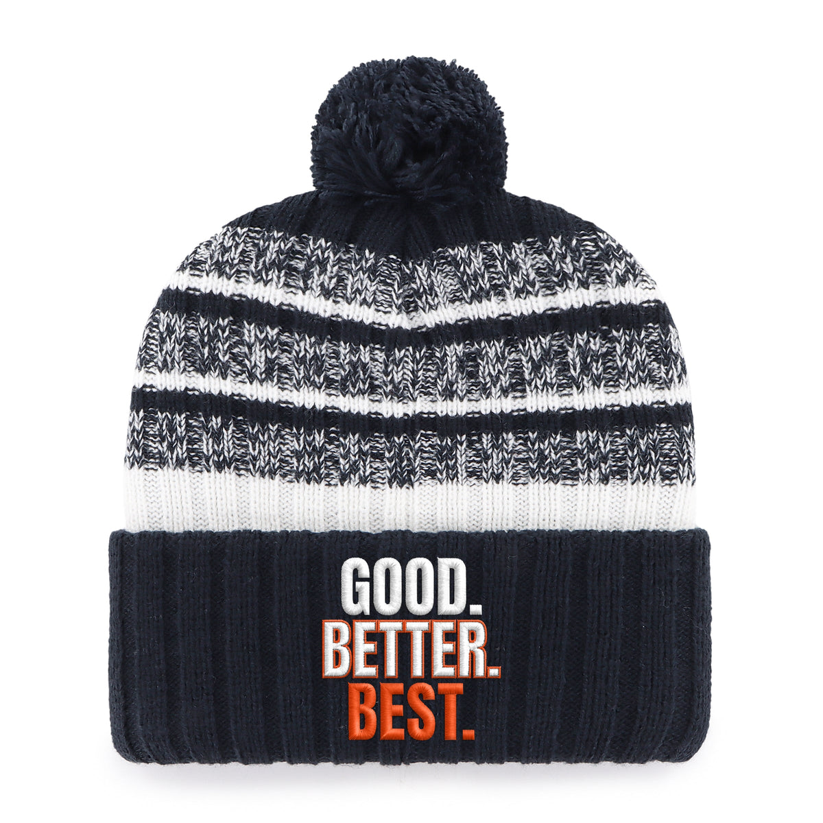 Chicago Bears '47 Good Better Best Tavern Cuffed Knit Hat product image 1, provided for visual reference and product detail