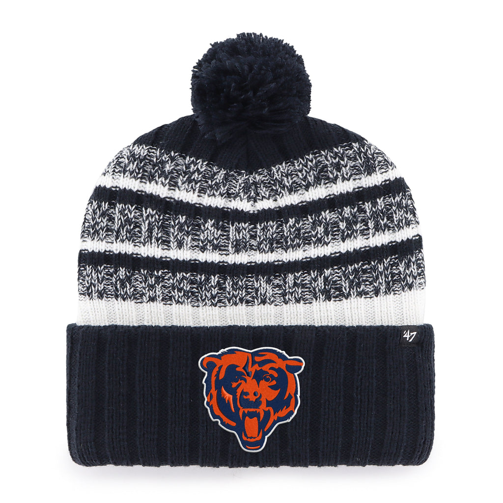 Chicago Bears '47 Good Better Best Tavern Cuffed Knit Hat product image 2, provided for visual reference and product detail