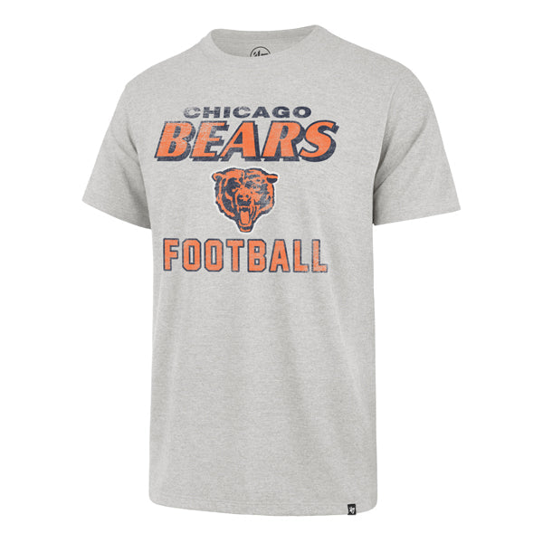 Chicago Bears '47 Historic Relay Grey Dozer Franklin T-Shirt product image 1, provided for visual reference and product