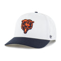 Chicago Bears '47 White/Navy Two Tone Hitch Adjustable Hat product image 1, provided for visual reference and product detail