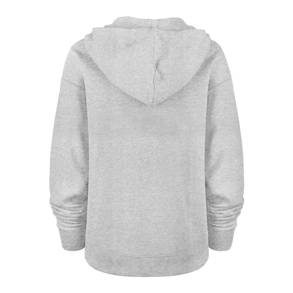 Chicago Bears '47 Women Grey Wrapped Up Kennedy Hoodie product image 2, provided for visual reference and product detail