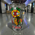 Chicago Blackhawks 16 oz. Native Design Pint Glass product image 1, provided for visual reference and product detail review