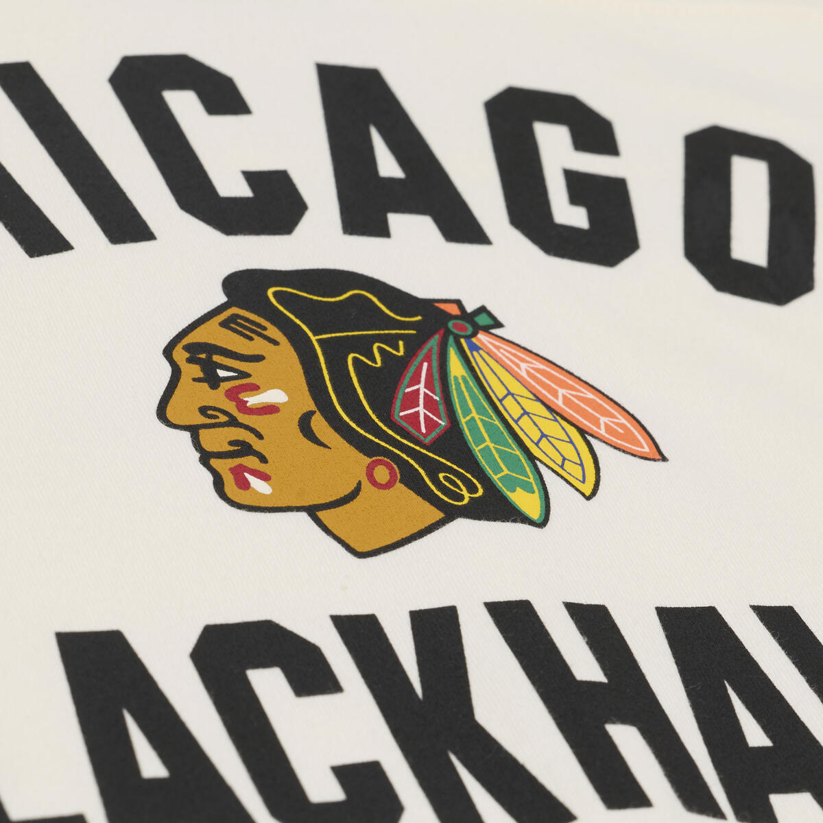 Chicago Blackhawks Mitchell & Ness Women Retro Roots T-Shirt product image 4, provided for visual reference and product