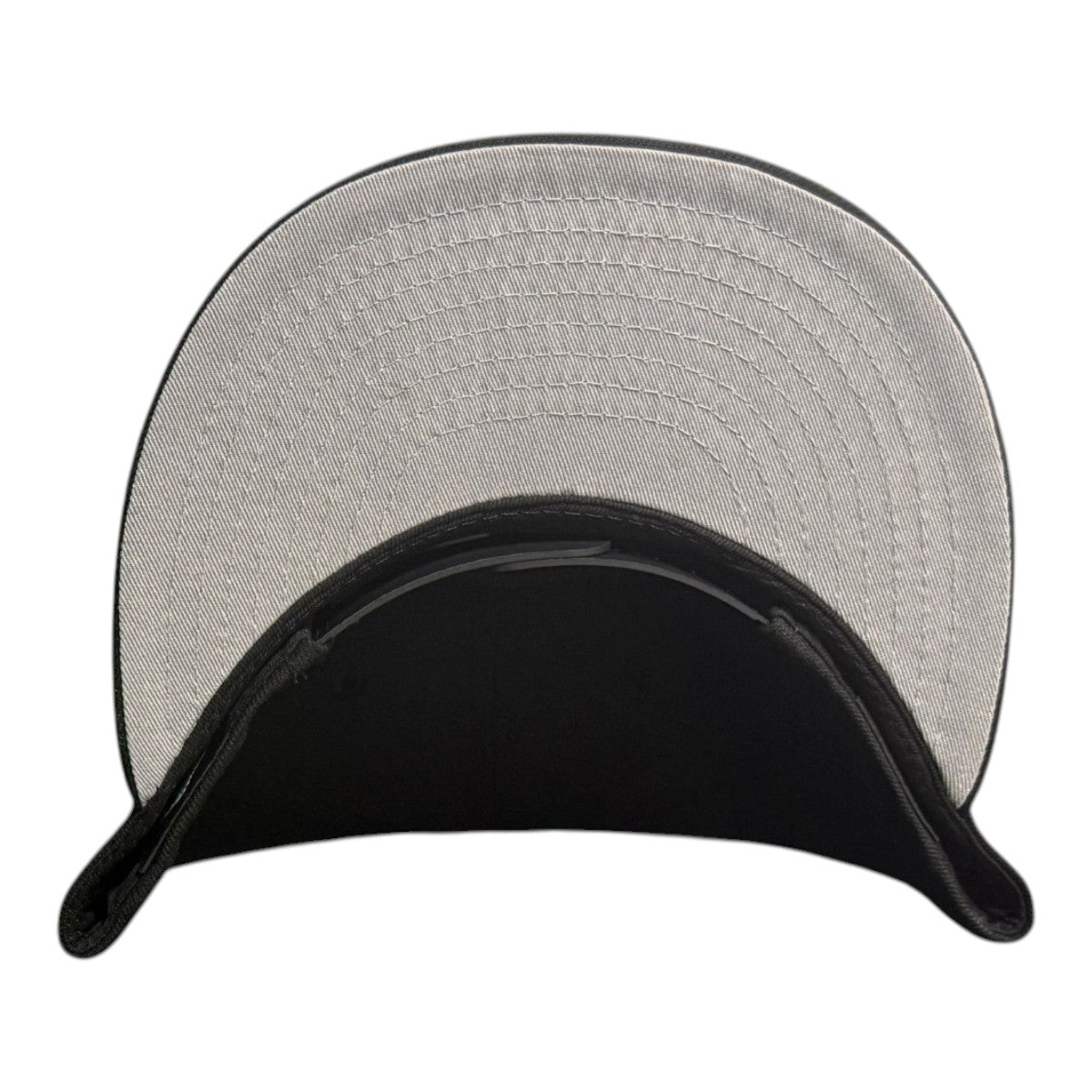 Chicago Blackhawks New Era Black White 9FIFTY Snapback Hat product image 6, provided for visual reference and product detail