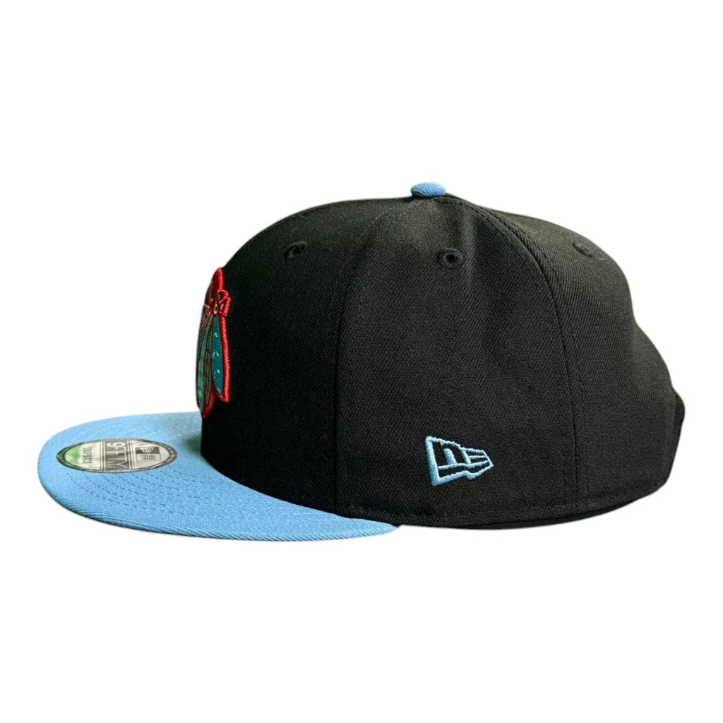 Chicago Blackhawks New Era Chicago Flag 9FIFTY Snapback Hat product image 4, provided for visual reference and product