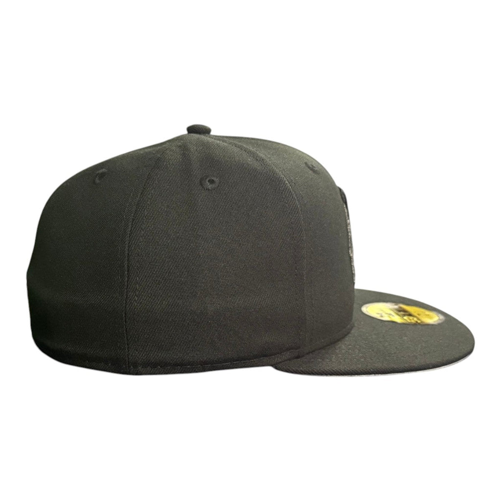 Chicago Blackhawks New Era Color Feathers Black 59FIFTY Fitted Hat product image 6, provided for visual reference and