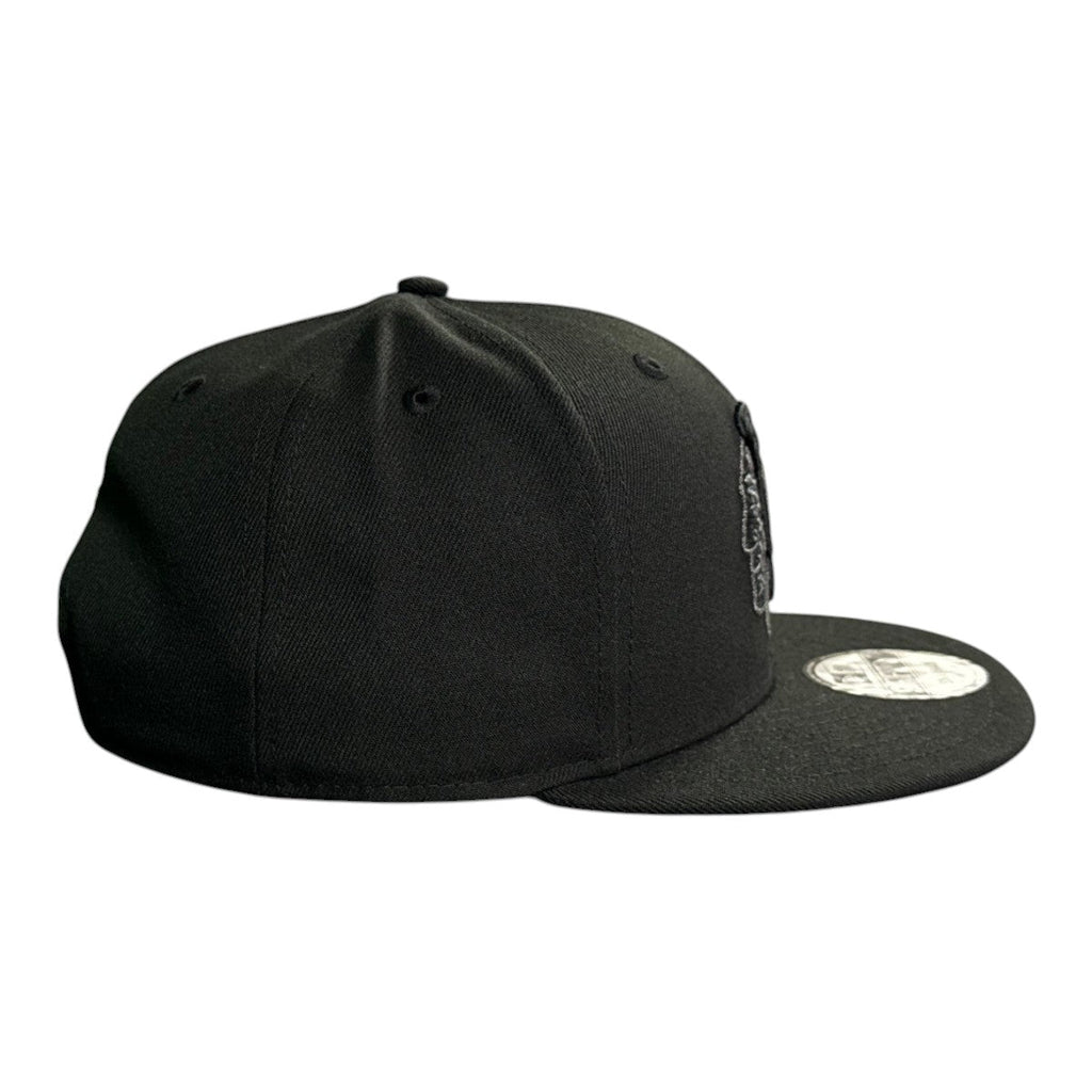 Chicago Blackhawks New Era Color Feathers Black 9FIFTY Snapback Hat product image 5, provided for visual reference and