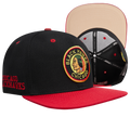 Chicago Blackhawks Pro Standard Black Retro Classic Snapback Hat product image 1, provided for visual reference and product
