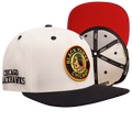 Chicago Blackhawks Pro Standard Eggshell Retro Classic Snapback Hat product image 1, provided for visual reference and
