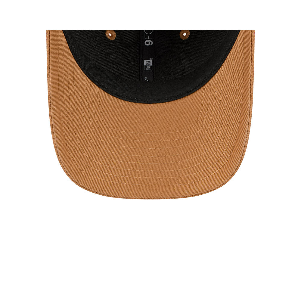 Chicago Bulls New Era 9FORTY M-Crown LBZ Khaki Adjustable Hat product image 7, provided for visual reference and product