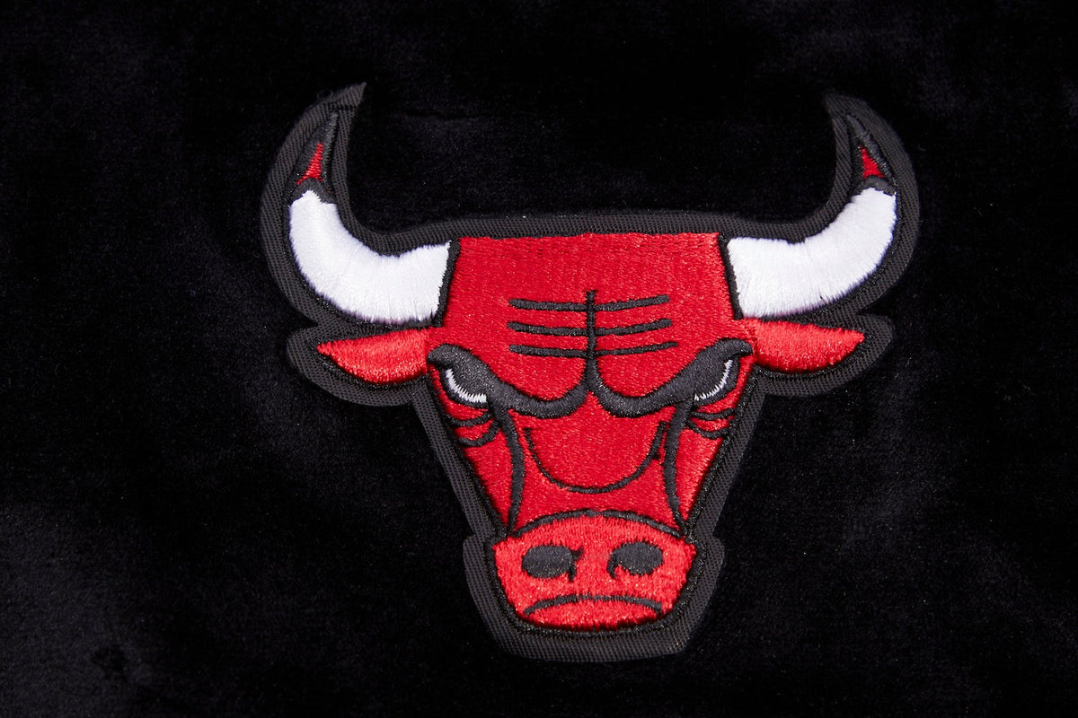 Chicago Bulls Pro Standard Women Velour Full Zip Hoodie product image 6, provided for visual reference and product detail