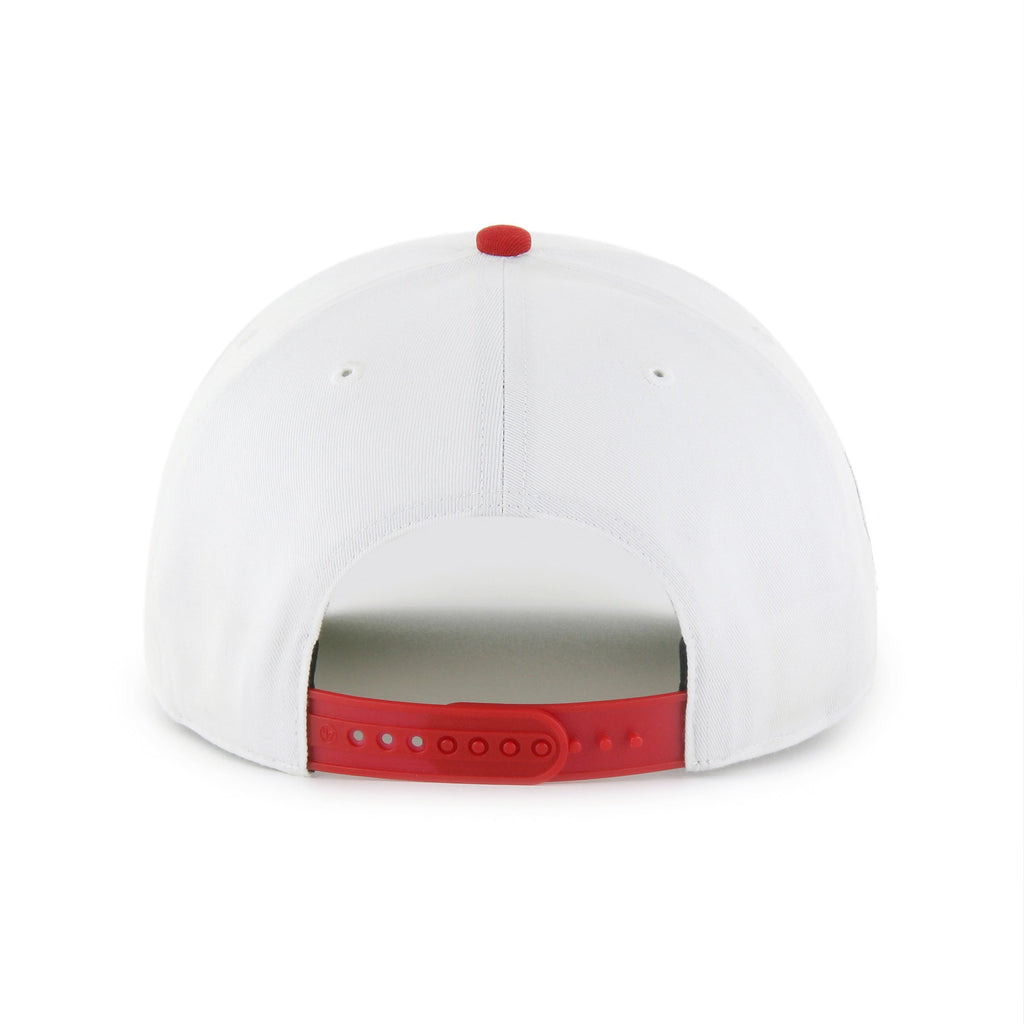 Chicago Bulls White Drop Shadow '47 Hitch Adjustable Hat product image 3, provided for visual reference and product detail