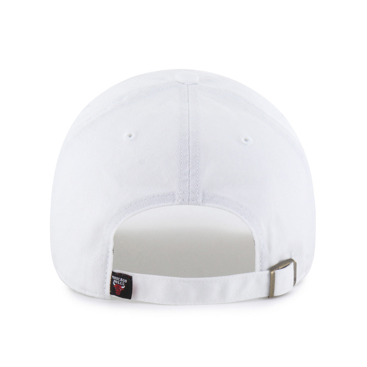 Chicago Bulls '47 White Primary Logo Clean Up Adjustable Hat product image 2, provided for visual reference and product