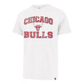 Chicago Bulls '47 White Union Arch Franklin T-Shirt product image 1, provided for visual reference and product detail review